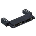 1-1735413-1 - CONN SATA RCPT 13POS SLD R/A SMD