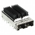 10127105-101LF - CONN SFP+ CAGE 1X2 W/HSINK R/A