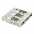 2007473-1 - CONN QSFP+ CAGE 1X3 PRESSFIT R/A