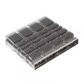 UE36-B46200-06A3A - QSFP DD CAGE 1X4 W/ HS FIN PIN H