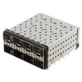 2007399-5 - CONN SFP+ RCP W/CAGE 2X4 160P RA