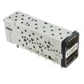 2085945-1 - CONN QSFP+ RCP W/CAGE 2X1 76P RA