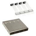 4-2338495-1 - CONN OSFP CAGE 1X4 PRESS-FIT R/A