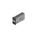 2198373-1 - CONN ZQSFP+ RCPT CAGE 1X2 76P RA