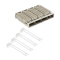 2057183-1 - CONN QSFP+ CAGE 1X4 W/HSINK R/A