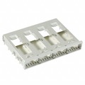 2227250-1 - CONN QSFP28 CAGE 1X4 PRESSFIT RA