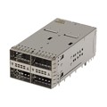 1717222002 - CONN ZQSFP+ RCP CAGE 2X2 152P RA