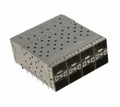 0760465001 - CONN SFP+ RCP W/CAGE 2X4 160P RA