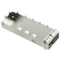 10099114-001LF - CONN QSFP+ CAGE PRESS-FIT R/A