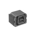 GT17VC-6DP-DS(70) - CONN AUTO LAN PLUG 6POS SLD R/A