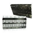 U77-C661M-2081 - CONN SFP+ CAGE 1X6 PRESS-FIT R/A