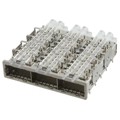 U90-G351-101A - CONN QSFP CAGE 1X3 W/HSINK R/A