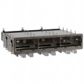 U90-G351-103A - CONN QSFP CAGE 1X3 W/HSINK R/A