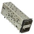 2085945-6 - CONN QSFP+ RCP W/CAGE 1X2 76P RA