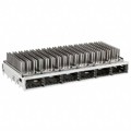 2143330-3 - CONN QSFP+ CAGE 1X6 W/HSINK R/A