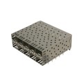 0757345002 - CONN SFP RCPT W/CAGE 2X5 200P RA