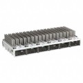 2143331-3 - CONN QSFP+ CAGE 1X6 W/HSINK R/A