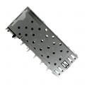0757590001 - CONN SFP RCPT W/CAGE 2X2 80P R/A