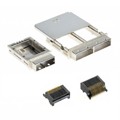 8C26-2AA00 - CONN MINI SAS CAGE 1X2 SLD R/A
