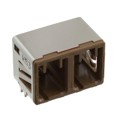 GT17HN-4/4DP-2H(AA) - CONN AUTO LAN PLUG 1X2 8P RA SMD