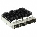 10126910-101LF - CONN SFP+ CAGE 1X4 W/HSINK R/A