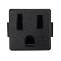 738W-X2/01 - PWR ENT RCPT NEMA5-15 PANEL QC