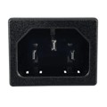701W-15/31 - PWR ENT RCPT IEC320-C14 PANEL QC