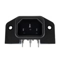 703W-00/54 - PWR ENT RCPT IEC320-C14 PNL SLDR