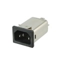 06GENG3E - PWR ENT RCPT IEC320-C14 PANEL QC