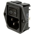 1-1609112-2 - PWR ENT MOD RCPT IEC320-C14 PNL
