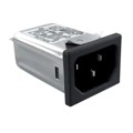 869-10/008 - PWR ENT RCPT IEC320-C14 PANEL QC