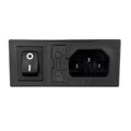 761-18/004 - PWR ENT MOD RCPT IEC320-C14 PNL