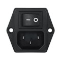 860-10/024 - PWR ENT MOD RCPT IEC320-C14 PNL