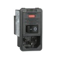 3-6609959-7 - PWR ENT MOD RCPT IEC320-C14 PNL