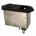 FN282B-6-06 - PWR ENT MOD RCPT IEC320-C14 PNL
