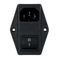 880-06/006 - PWR ENT MOD RCPT IEC320-C14 PNL