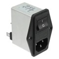 FN283-4-06 - PWR ENT MOD RCPT IEC320-C14 PNL