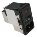 PS0S0DS6A - PWR ENT MOD RCPT IEC320-C14 PNL