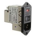 7-6609940-6 - PWR ENT MOD RCPT IEC320-C14 PNL