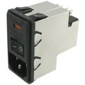 4-6609106-8 - PWR ENT MOD RCPT IEC320-C14 PNL