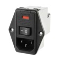 2-6609104-9 - PWR ENT MOD RCPT IEC320-C14 PNL