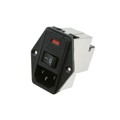 4-6609929-2 - PWR ENT MOD RCPT IEC320-C14 PNL