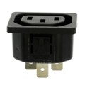 6600.4315 - PWR ENT RCPT IEC320-2-2F PNL QC