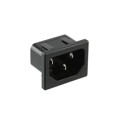 701W-15/21 - PWR ENT RCPT IEC320-C14 PNL SLDR