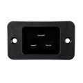 744W-00/04 - PWR ENT RCPT IEC320-C20 PANEL QC