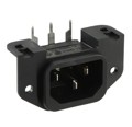 GSP1.8101.1 - PWR ENT RCPT IEC320-C14 PNL SLDR