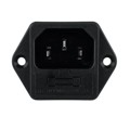 719W-00/02 - PWR ENT MOD RCPT IEC320-C14 PNL