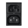774W-10/02 - IEC 60320 C13/C14 SNAP-IN INLET/