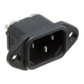 PX0580/TERM - PWR ENT RCPT IEC320-C14 PNL SCRW