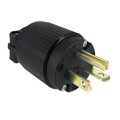 Q-726 - PWR ENT PLUG NEMA6-20 STR SCREW
